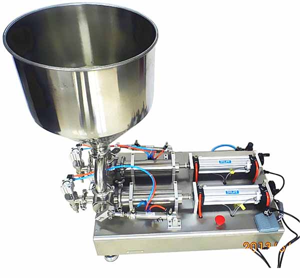 Double heads cream filling machine