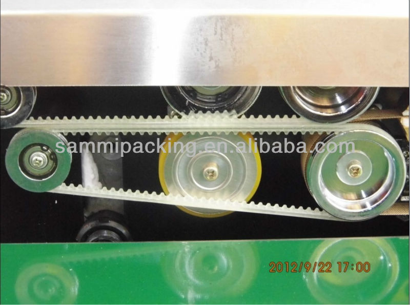 High quality SF-150 Stainless Steel Vertical Continuous Sealing Machine
