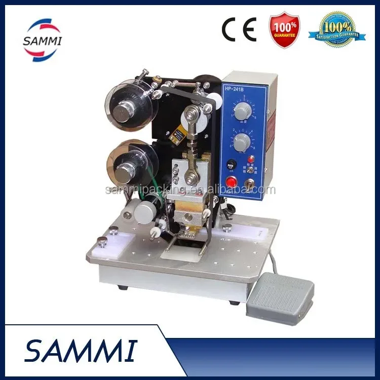 Ribbon coding machine