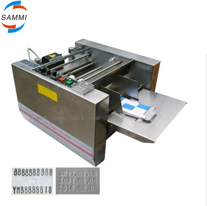 Folding carton Medicine Box Date Coding Machine